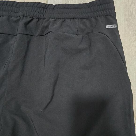 NEW Spyder Active Mens XXL Black Performance Shorts Elastic Waistband Zipper - Picture 7 of 9